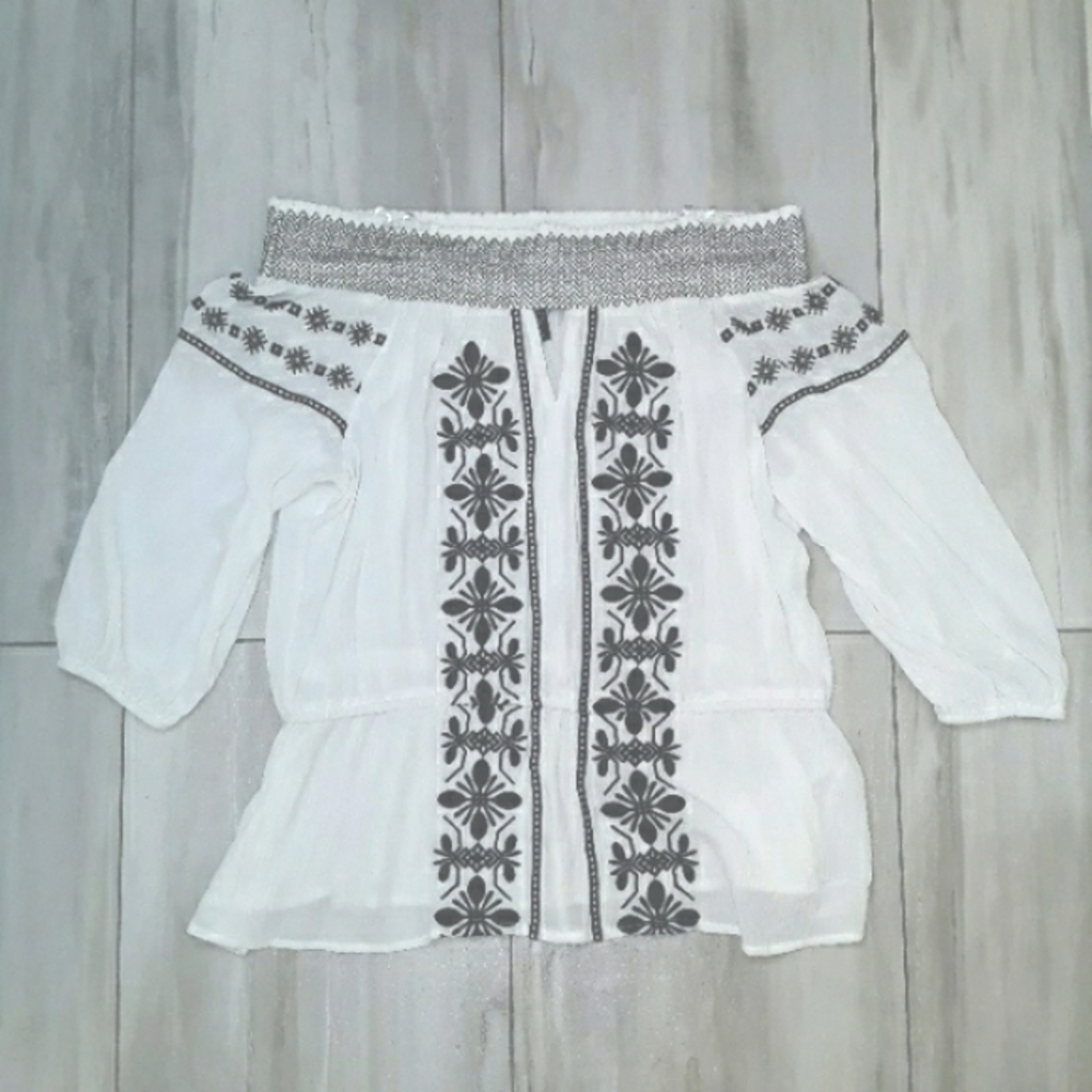 INC International Concepts Boho Off Shoulder XS